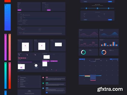 Black Dashboard Pro Ui8.net