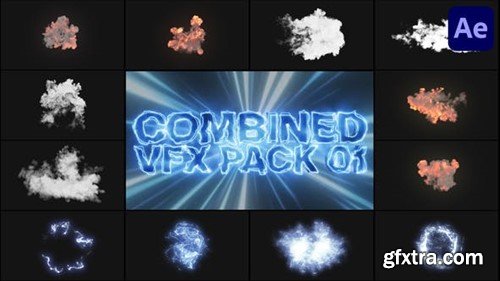 Videohive Combined VFX Pack for After Effects 47133661