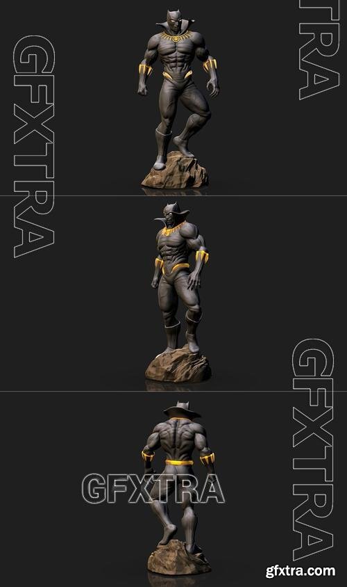 Black Panther Comics &ndash; 3D Print Model