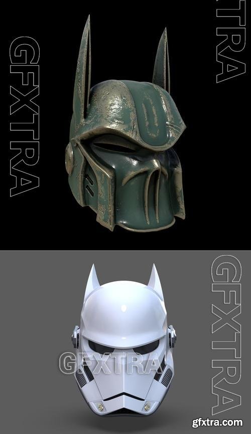 Warhammer Batman Helmet and Bat Trooper Helmet &ndash; 3D Print Model