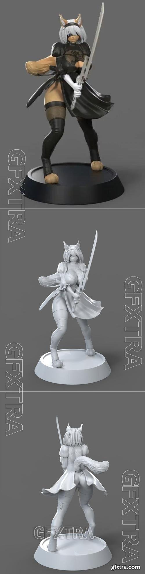 2B Furry &ndash; 3D Print Model