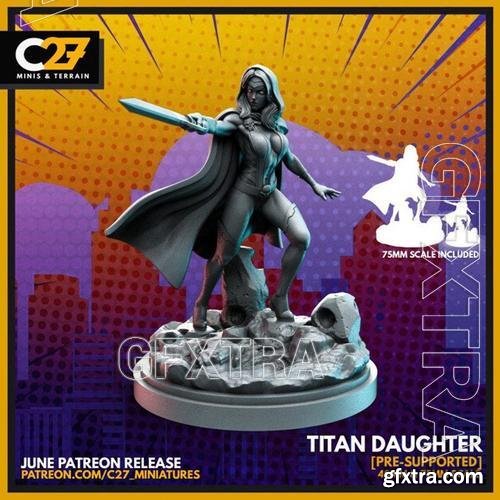 Titan Daughter (Gamora) &ndash; 3D Print Model