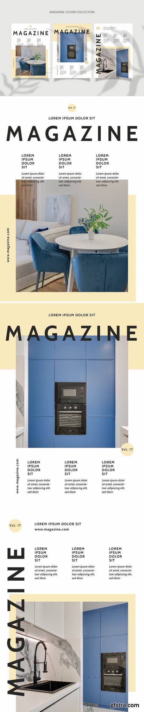 Color Cover Magazine Template L8DHT34