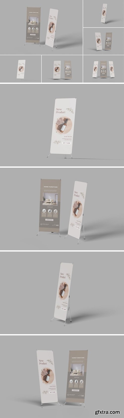 Stand Banner Mockups C6FNLLA