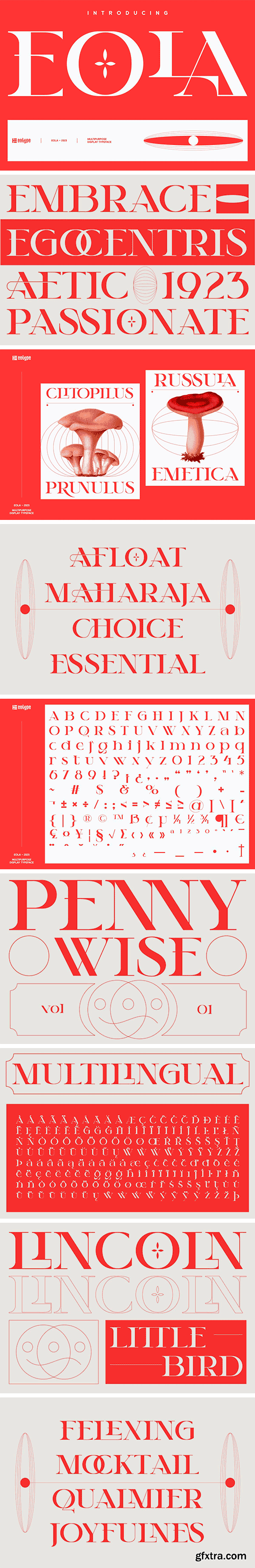 Eola Stylish Serif