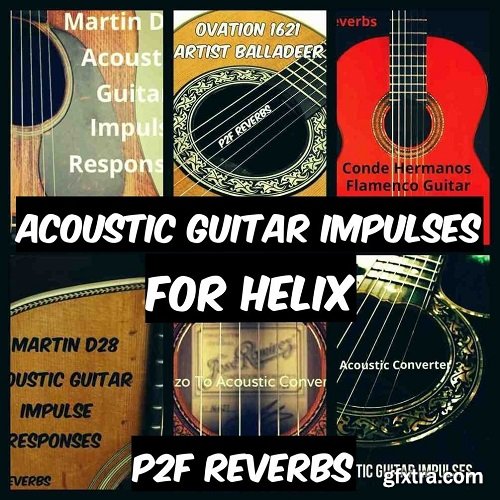 PastToFutureReverbs Acoustic Guitar IR's for Helix BUNDLE! Bonus D-45!