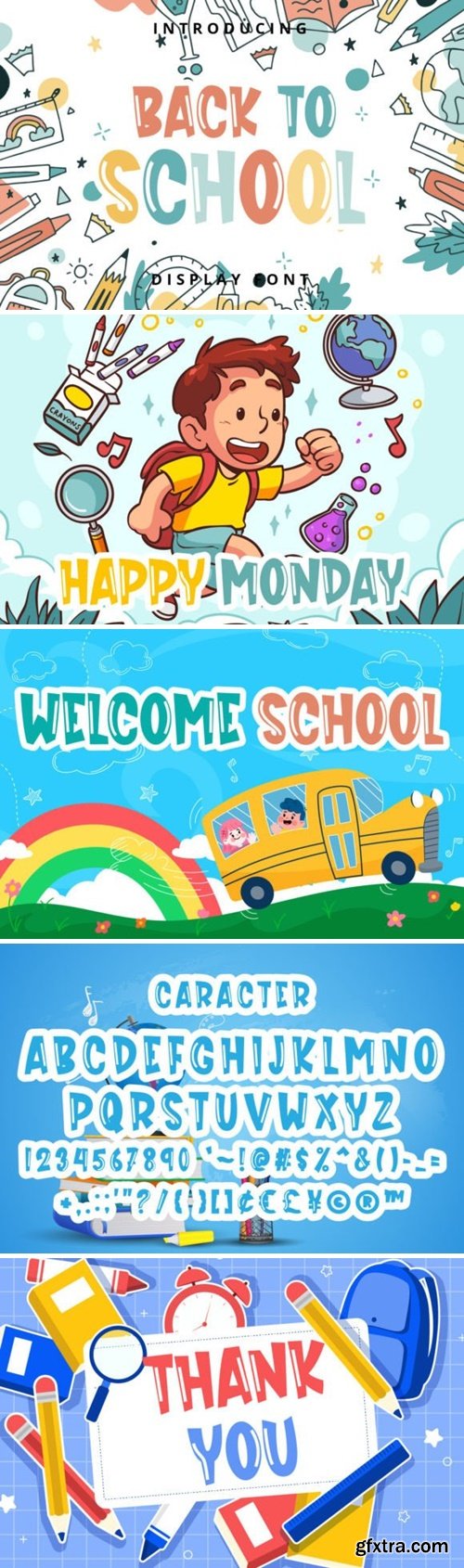 Back to School Font