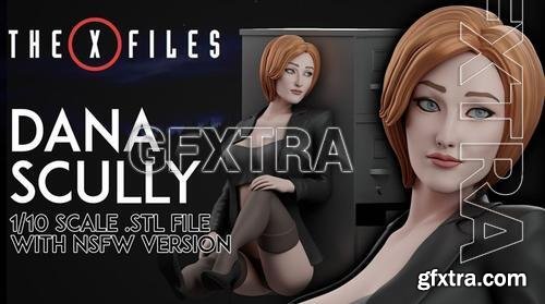 Dana Scully &ndash; 3D Print Model