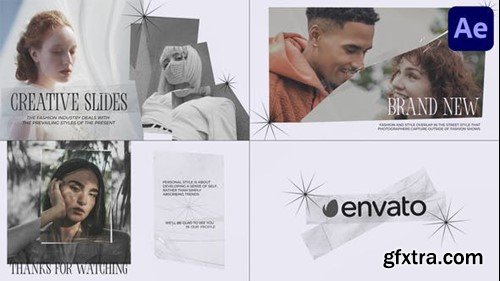 Videohive Handmade Collage Slideshow for After Effects 47173779