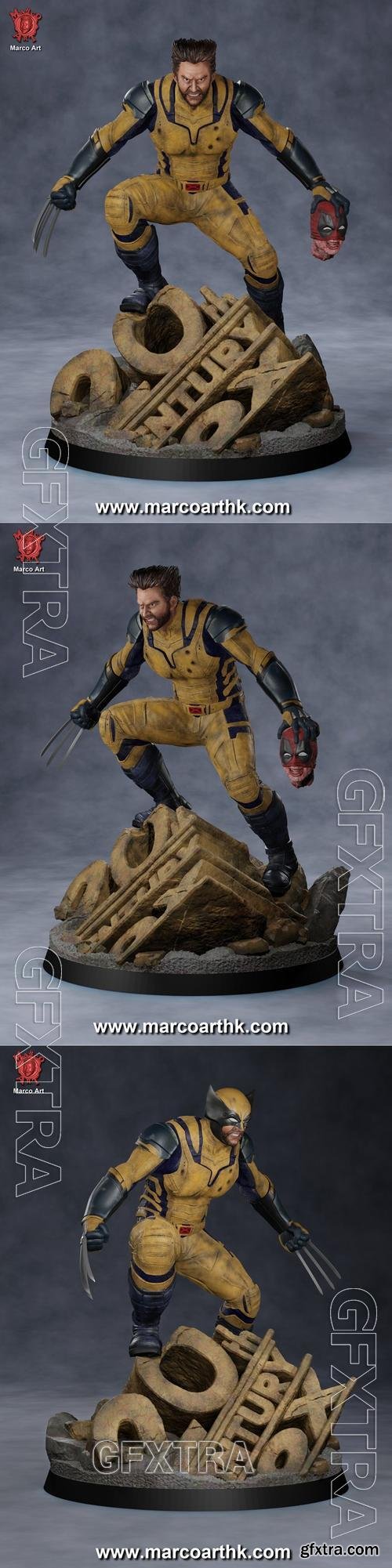 Marco Art - Wolverine &ndash; 3D Print Model
