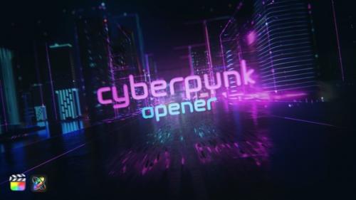 Videohive - Cyberpunk Opener - 46518179 - 46518179