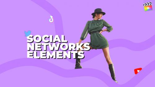 Videohive - Social Networks Elements - 46619083 - 46619083