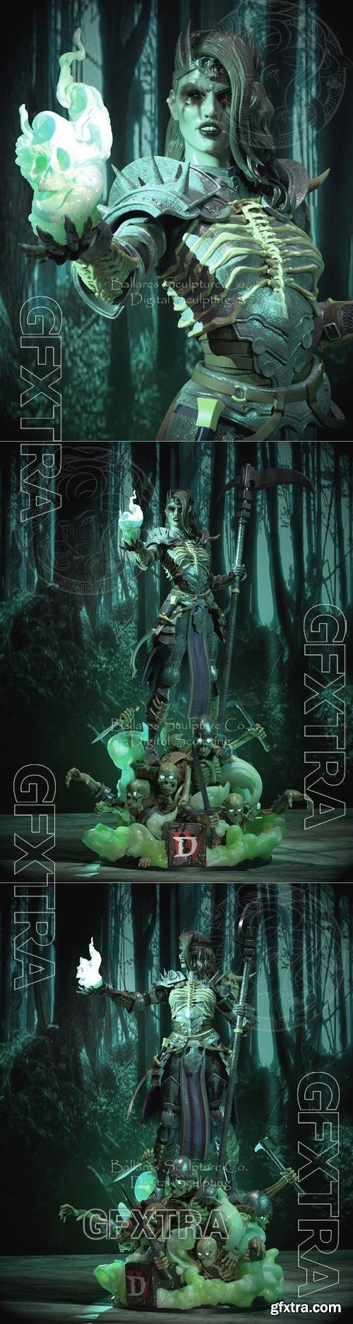 Necromancer By Creative Geek MB &ndash; 3D Print Model