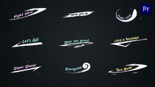 Videohive - Brush Scribble titles [Premiere Pro] - 46890906 - 46890906