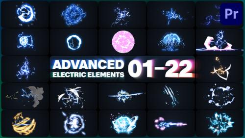 Videohive - Advanced Electric Elements for Premiere Pro - 46902939 - 46902939