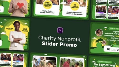 Videohive - Charity Nonprofit Slider Promo MOGRT - 46929462 - 46929462