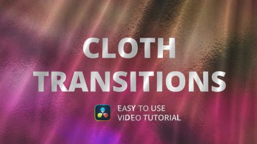 Videohive - Cloth Transitions for DaVinci Resolve - 47019541 - 47019541