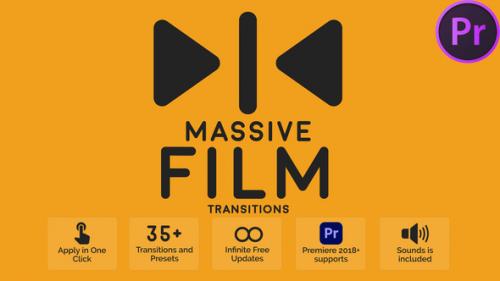 Videohive - Massive Film Transitions - 47021233 - 47021233