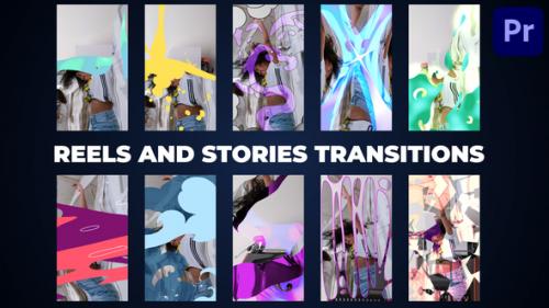 Videohive - Reels And Stories Transitions | Premiere Pro MOGRT - 47059332 - 47059332