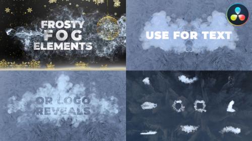 Videohive - Frosty Fog Elements for DaVinci Resolve - 47098953 - 47098953