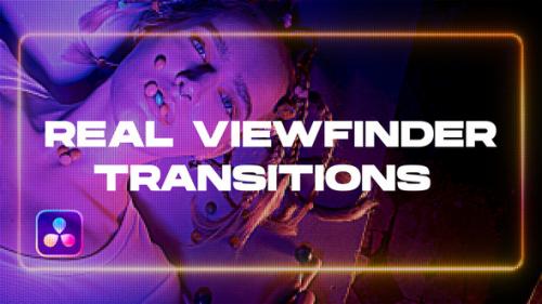 Videohive - Real Viewfinder Transitions for DaVinci Resolve - 47114518 - 47114518