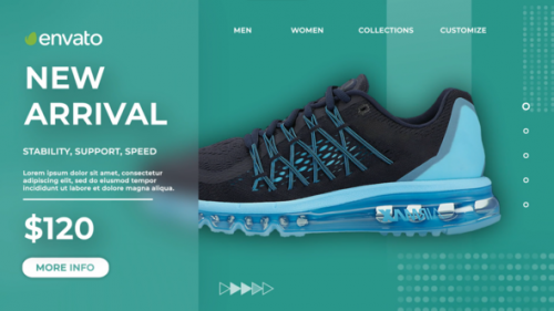 Videohive - Sneakers Sale Product Promo | MOGRT - 47180016 - 47180016