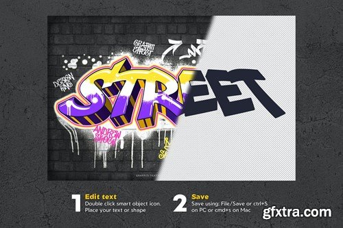 Graffiti Text Effect FNNESLQ