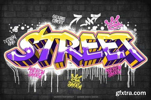 Graffiti Text Effect FNNESLQ