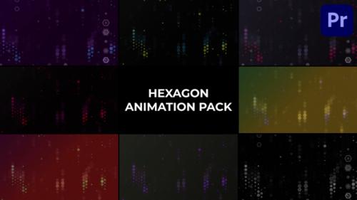 Videohive - Hexagon Animation Pack for Premiere Pro - 47150527 - 47150527