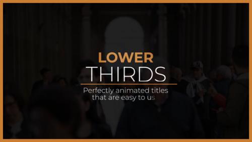 Videohive - Modern Lower Thirds | MOGRT - 47152333 - 47152333