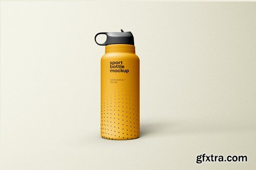 Sport Water Bottle Mockup 43RVJZM