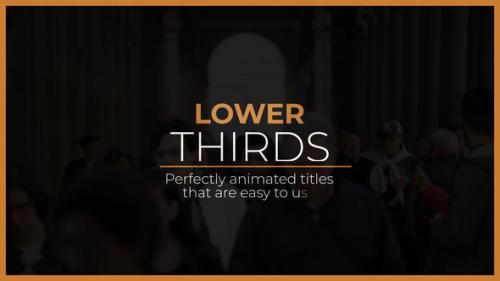 Videohive - Modern Lower Thirds | FCPX - 47152927 - 47152927