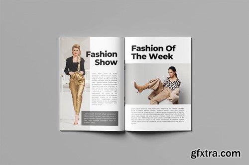 A4 Magazine Brochure Mockups CSGJH95