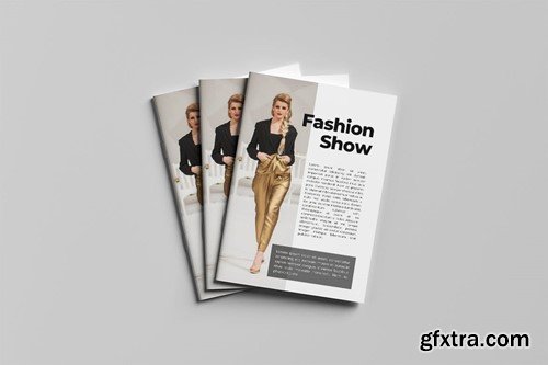 A4 Magazine Brochure Mockups CSGJH95