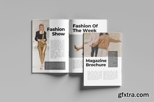 A4 Magazine Brochure Mockups CSGJH95