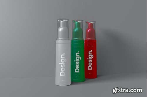 Bottle Cosmetic Mockup YK38D4V