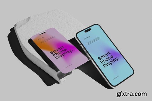 Smartphone Display Mockup 4FT9HA3