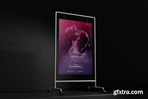 Banner Poster Mockup P2YTR6Y