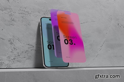 Screen Smartphone Mockup 5NTSKL7