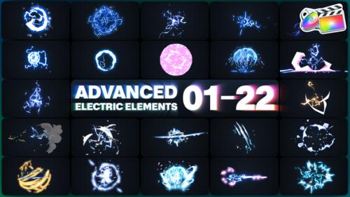 Videohive - Advanced Electric Elements for FCPX - 47137717 - 47137717