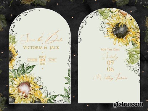 Watercolor Sunflowers Y2H3A5C