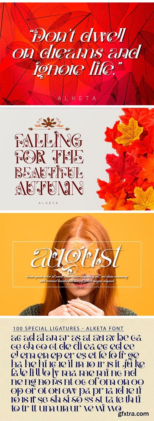 Alketa Nature Font