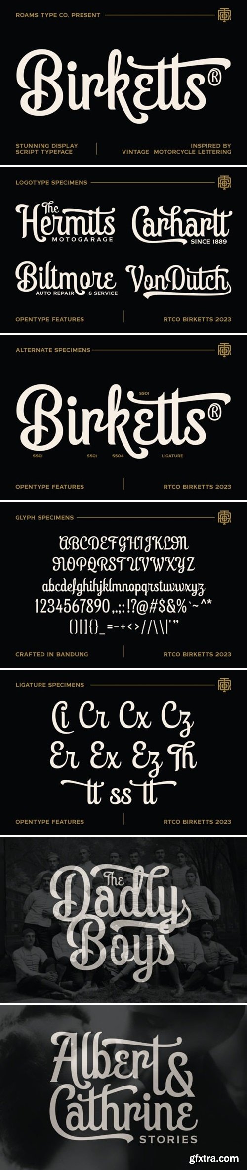 RTCO Birketts Font