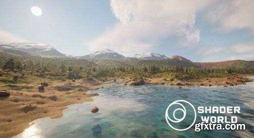 UE - Shader World : procedural landscape, ocean, foliage v2.7.1