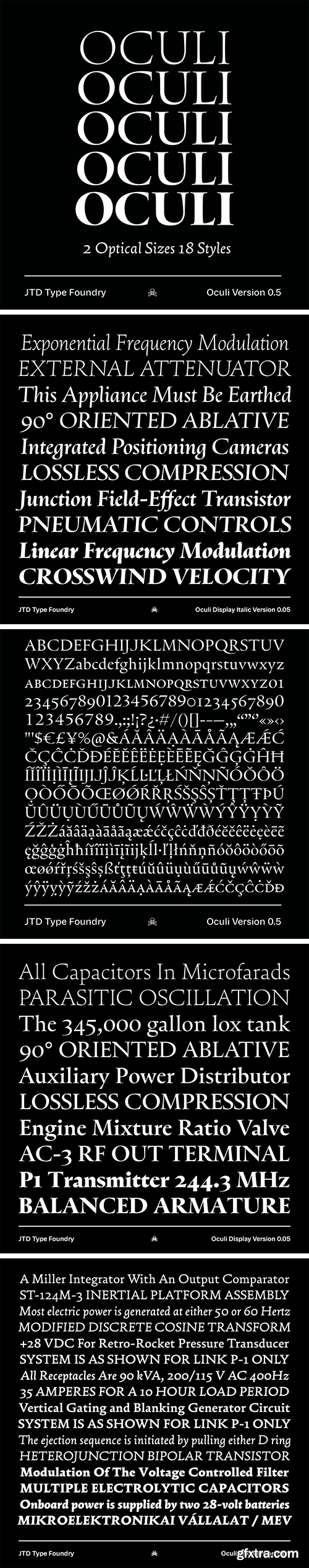 Oculi Font Family