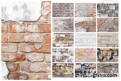 30 Different Brick Wall Texture Backgrounds