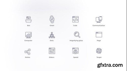 Videohive SEO optimization  - Outline Icons 46804187