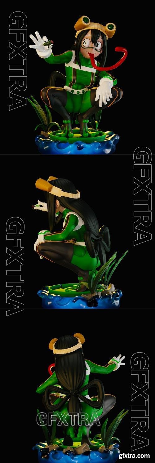 Tsuyu Asui &ndash; 3D Print Model