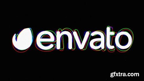 Videohive Particles Glitch Logo 47170606