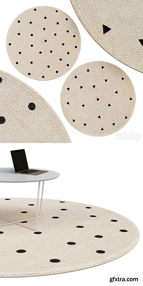 Circle Rugs No 204